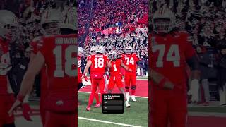 Ohis State’s Quinshon Judkins Scores! celly with Will Howard‼️ #collegefootballplayoffs #podcast