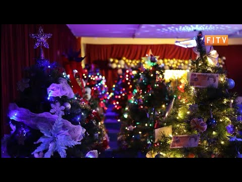 YouTube video thumbnail: 10th Annual Falklands Christmas Tree Festival 2025 Preparations Underway