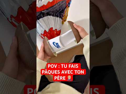 POV : TU FAIS PÂQUES AVEC TON PÈRE 🤦🏼‍♂️ #sœur #humour #drole #sketch #papa #blague #pâques