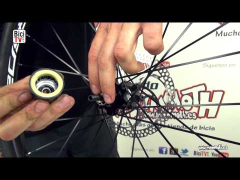 Cómo montar y desmontar el cassette de piñones y núcleo de Mavic Crossride.