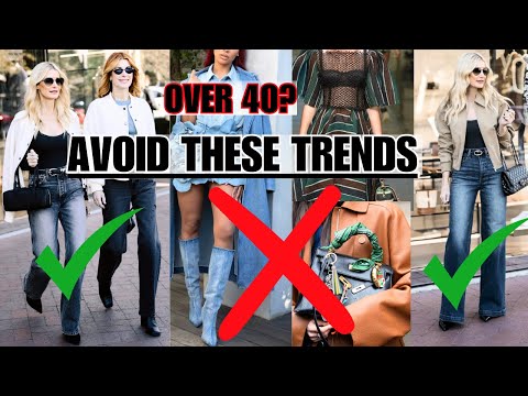 2025 Fashion Trends to Avoid if You're Over 40 | Fashion Over 40