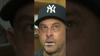 Aaron Boone talks about Gerrit Cole's disastrous first inning #shorts