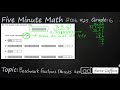 Exploring Benchmark Fractions and Percents