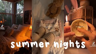 night routines summer edition 😛😛