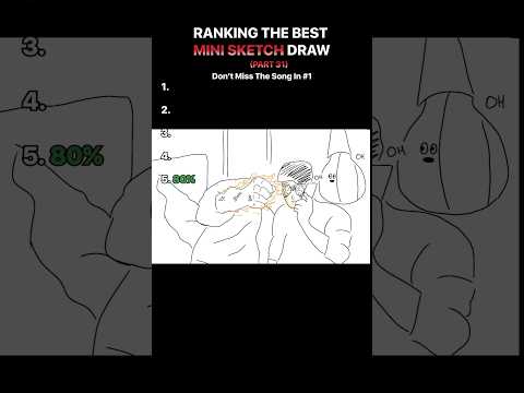 Ranking the BEST MiniSketch DRAW part 31 🥵 #shorts