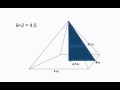 Calculating Pyramid Height with the Pythagorean Theorem