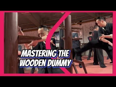 Wooden Dummy: Mastery through Precision #shorts #Wushu #KungFu #wingchun