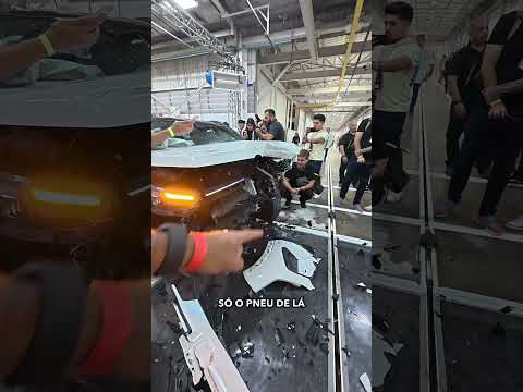 ACOMPANHAMOS UM CRASH TEST DE VERDADE 😱