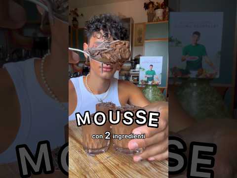 MOUSSE con 2 ingredienti🍫🫶🏼