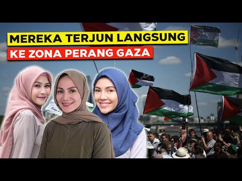 Terjun ke Zona Perang Demi Palestina, Deretan Artis Indonesia yang Pergi Langsung ke Gaza