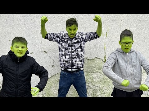 Skinny Hulk Vs Kids Kulk