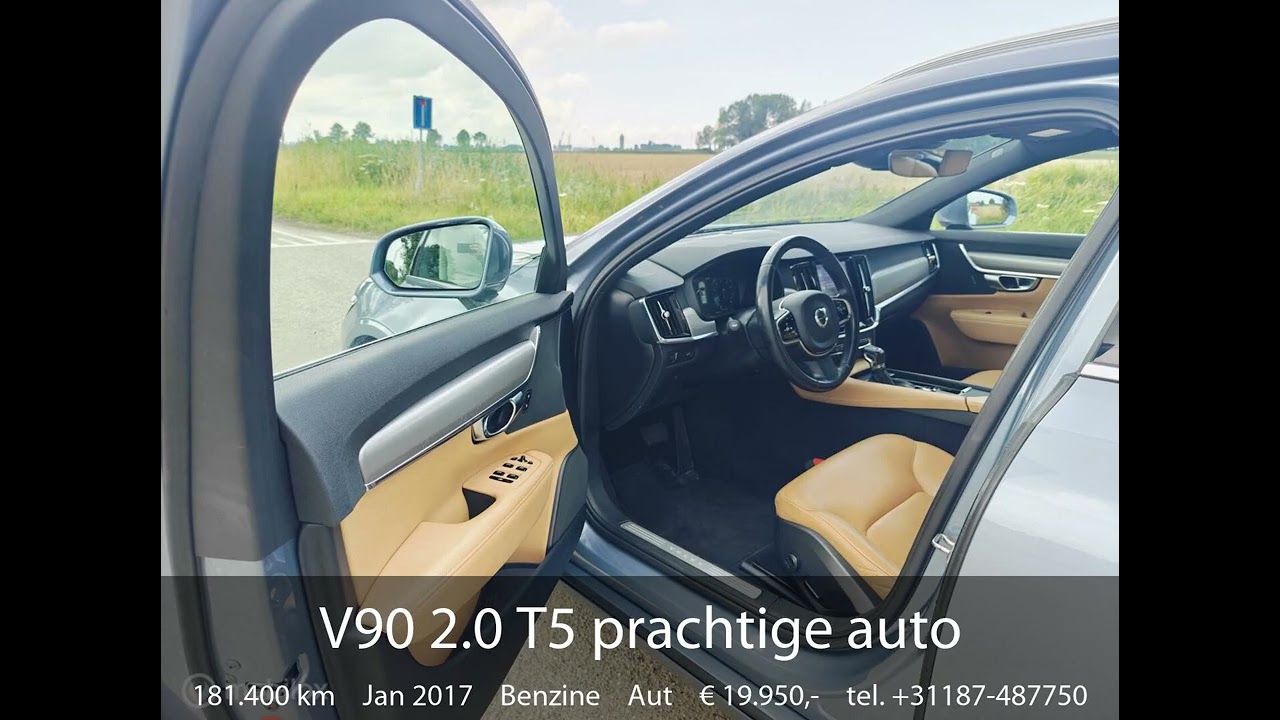 Video preview of Volvo V90 T5 (2017)