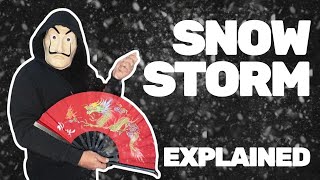 CHINESE SNOWSTORM 🪄❄️ MAGIC TRICK EXPLAINED #tricks #magic #foryou #magictricks