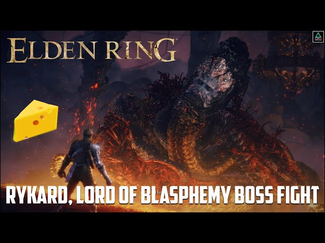 Elden Ring (PS5) Rykard, Lord of Blasphemy Boss Fight "Cheese Edition"