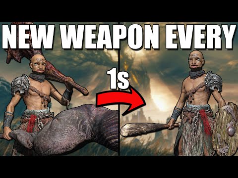 Elden Ring DLC But My Weapon Randomizes Every Second...