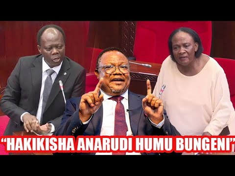 TUNDU LISSU APEWA MAAGIZO BUNGENI/WAZIRI AINGILIA KATI "NAOMBA ARUDI BUNGENI"