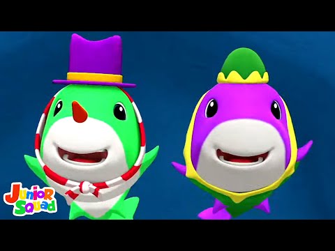 Christmas Baby Shark Song, Xmas Rhymes and Carols for Kids