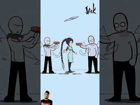 Seize the Gun by the anime character No.3 #shorts #animation #comics #games #anime #webtoon #funny