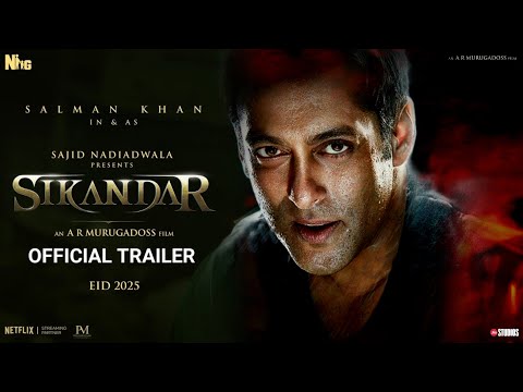 SIKANDAR: Official Trailer | Salman Khan | Sajid Nadiadwala | A.R. Murugadoss | EID 2025