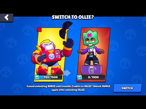 YESSS🔥OLLIE 1900 CREDITS🔥😱 FREE GIFTS🎁 BRAWL STARS NEW UPDATE🔥