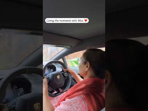 Parmish Verma's Mom Drives His Lamborghini ๐โจ #parmishverma #viralvideo #emotional #shorts #punjabi