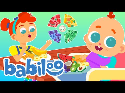 🍏🥦 Fruits And Vegetables Song 🍉🥕 Babiloo Nursery Rhymes & Kids Songs