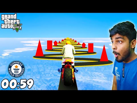 World's Most HARDEST STUNT RACE in GTA 5😱🔥Gta 5 tamil | Gta V Stunt Bike Race | Gta tamilan