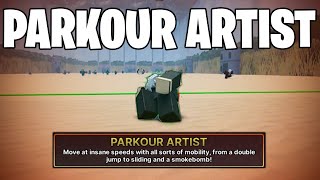 *NEW* PARKOUR ARTIST POWER Is OVERPOWERED in INK GAME (Roblox)