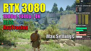 Crimson Desert | RTX 3080 | Max Settings + DLSS/FSR | 1080p/1440p/2160p | FPS Test