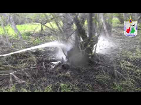 Тушение пожара № 222