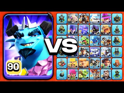 MAX MINION PRINCE vs EVERYTHING in Clash of Clans!