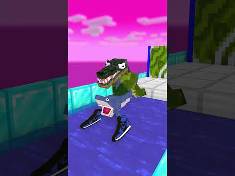 LOVE RUN: MOTHER APHMAU is TRALALERO and BABY APHMAU is CROCODILO  #shorts
