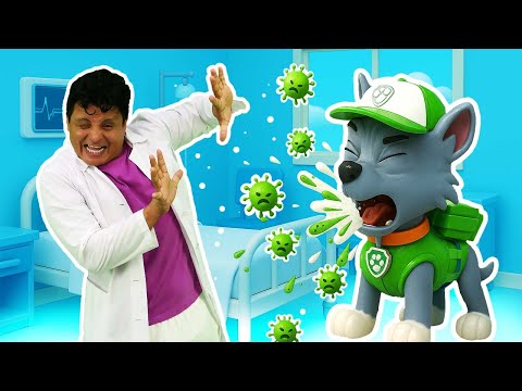 🩺🚑 ¡Clínica de Juguetes con Paw Patrol y Robocars! | Juegos de Curar