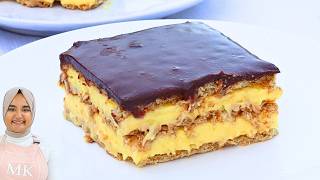 I wish I found this NO-BAKE ECLAIR CAKE years ago!