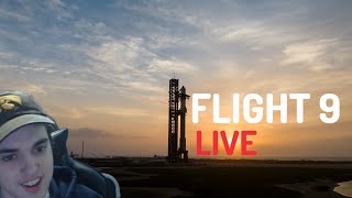 Live Reaction to Starship Flight 9!