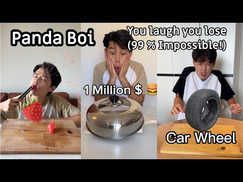 You Laugh You Lose! (99 % Impossible!) | PANDA BOI FUNNY VIDEOS