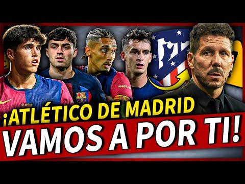 😳¡EL BARÇA MANDA un BRUTAL AVISO al ATLÉTICO de MADRID! (LO QUE LES ESPERA...)