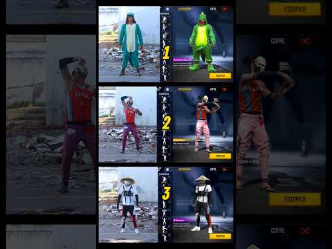 NOMOR BERAPA PALING KEREN.? #freefire #freefiremax #freefireshorts