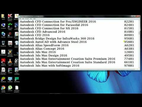 autocad 2016 serial number