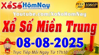 XSMT - Trực tiếp xổ số Miền Trung ngày 08/08/2025 - Gia Lai XSGL - Ninh Thuận XSNT