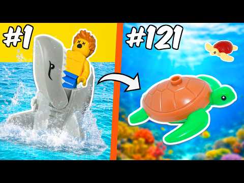 I Built a LEGO Aquarium...