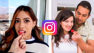 me & my boy friend recreate CRINGE couple photos