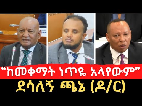 Ethiopia: "ግብሩን ከመቀማት ነጥዬ አላየውም - የፓርላማ አባል ደሳለኝ ጫኔ (ዶ/ር) አዲሱን የንብረት አዋጅ ክፉኛ ተቹ | MP Desalegn Chane