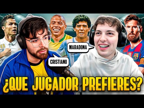 ¿QUÉ JUGADOR PREFIERES? LEYENDA VS ACTUAL ft. @DavooXeneizeTwitch