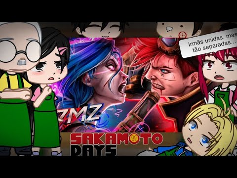 Sakamoto Days react VI E JINX|Assunto de família (7 Minutoz) Gacha Club