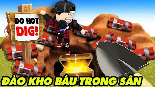 ĐÀO HỐ SÂU 3000M TÌM KHO BÁU TRONG SÂN NHÀ VÀ QUÁI VẬT BÊN DƯỚI | Roblox Dig the Backyard