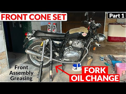 Royal Enfield Interceptor 650 Front Cone Set Change - Part 1