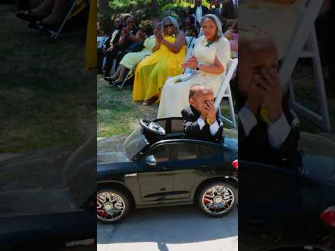 The Ring Bearer Car Was Repoed At The Wedding! ๐ซ๐ #wedding #weddingmoments #ringbearer