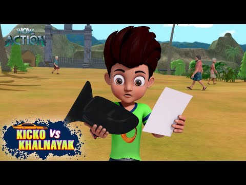 Kicko Ko Mila Gift | Kicko Vs Khalnayak Compilation | 60 | S3 | Wow Kidz Action #Kicko