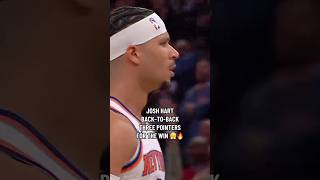 Bang Bang 💯#Knicks #joshhart